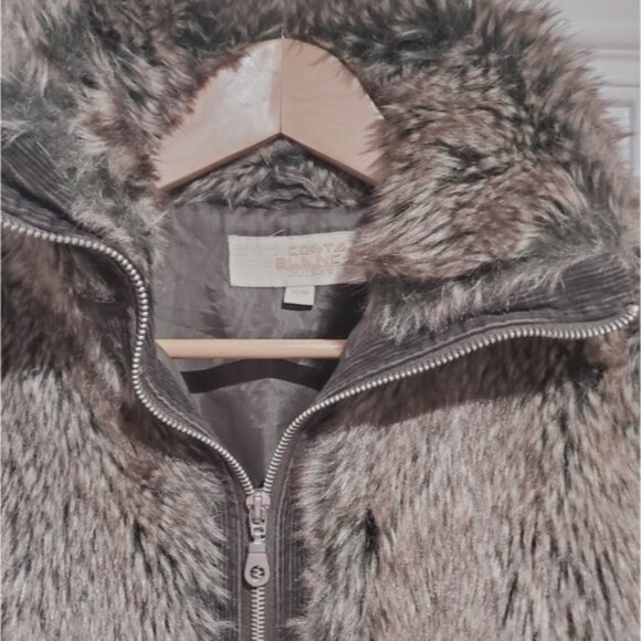 Vintage Faux Fur Teddy Jacket By Costa Blanca - Picture 9 of 15